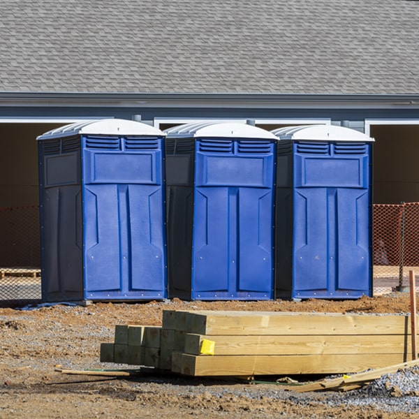 are there different sizes of portable restrooms available for rent in North Kingsville